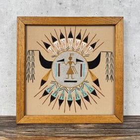 Navajo Indian Sand Painting
