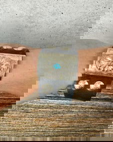 Navajo Sterling Turquoise Ketoh Bow Guard