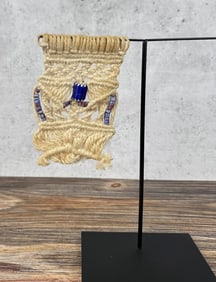 Navajo Indian Trade Bead Weaving