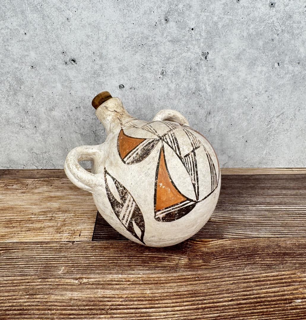 Acoma Pueblo Polychrome Canteen (1 of 4)