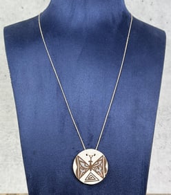 Emma Lewis Acoma Pueblo Pottery Necklace