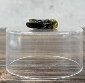 Ben Baly Zuni Carved Stone Frog Fetish