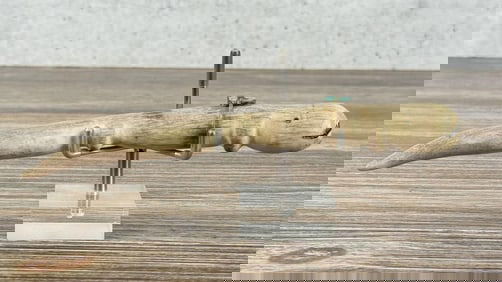 Zuni Carved Antler Lizard Fetish