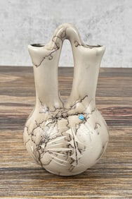 Vail Navajo Horsehair Wedding Vase