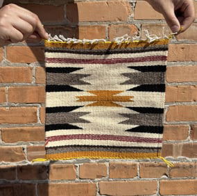 Navajo Indian Sampler Rug