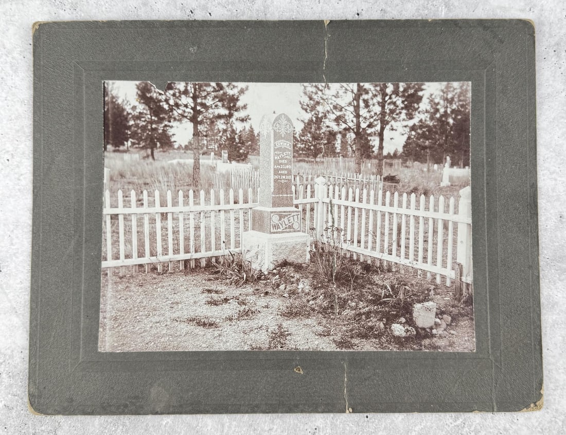 Victor Montana Miner Mining Accident Grave Photo (1 of 4)