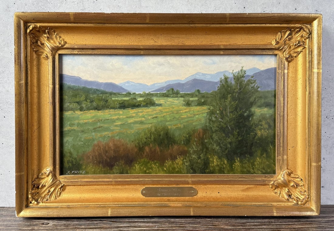 Charles Fritz Flathead Lake Montana Oil Painting (1 of 8)