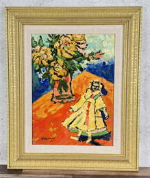 Maurice de Vlaminck Still Life with Doll Painting