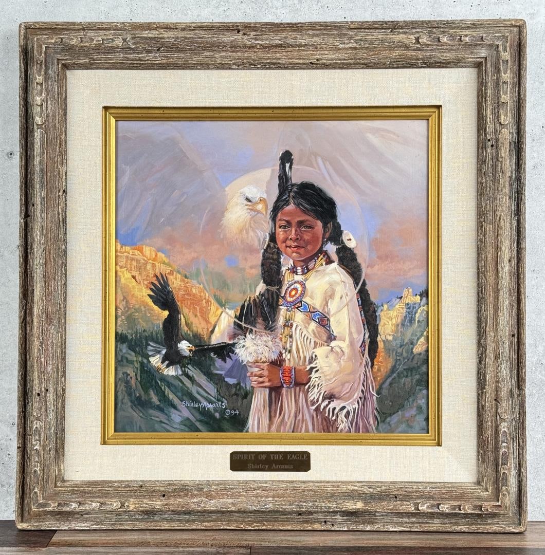 Shirley Arrants Spirit of the Eagle Painting (1 of 6)
