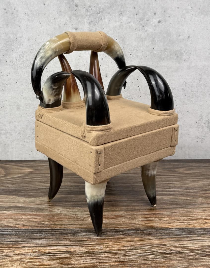 Miniature Salesman Sample Horn Chair Box (1 of 7)