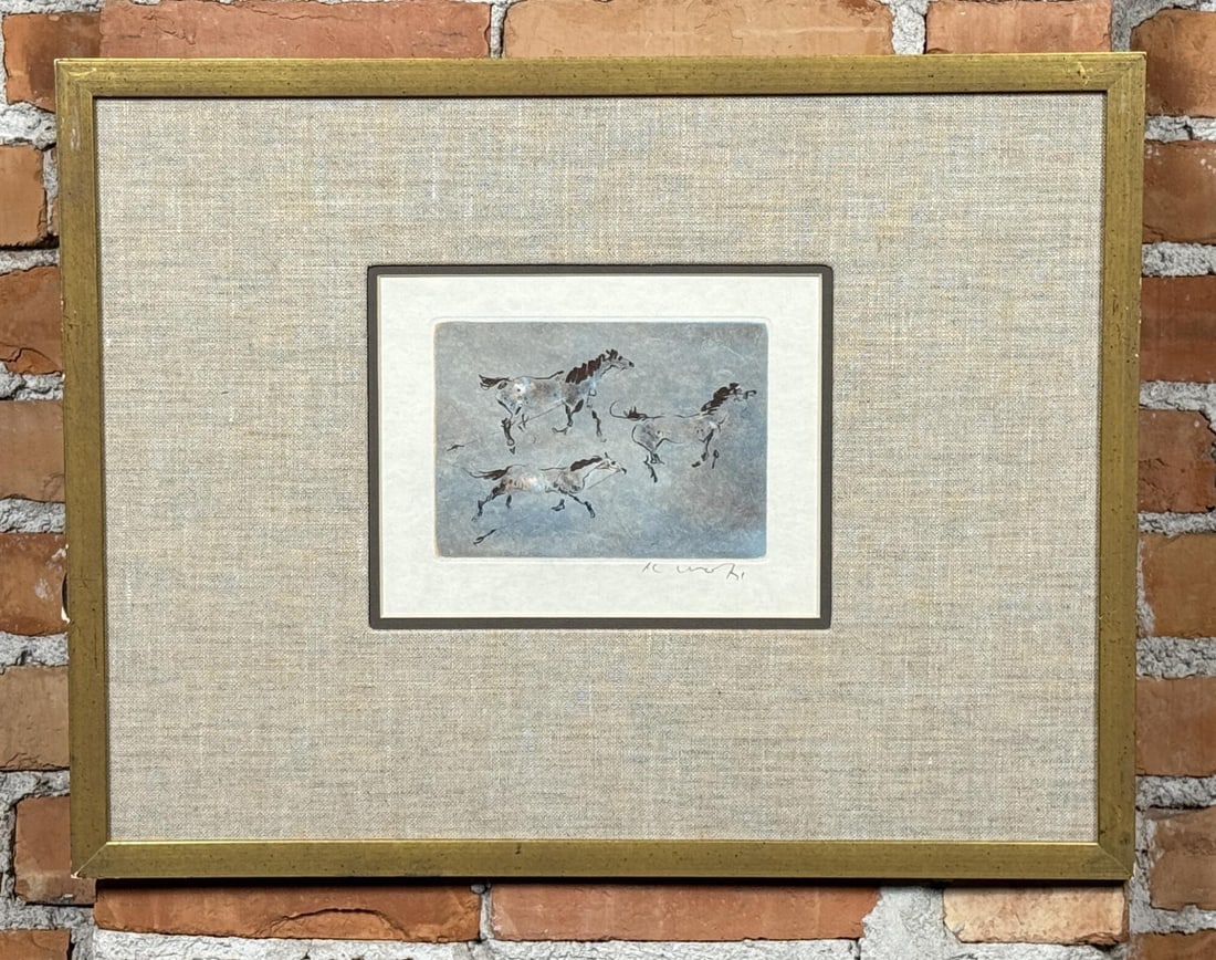 Kaiko Moti La Fuite Aquatint Etching (1 of 6)