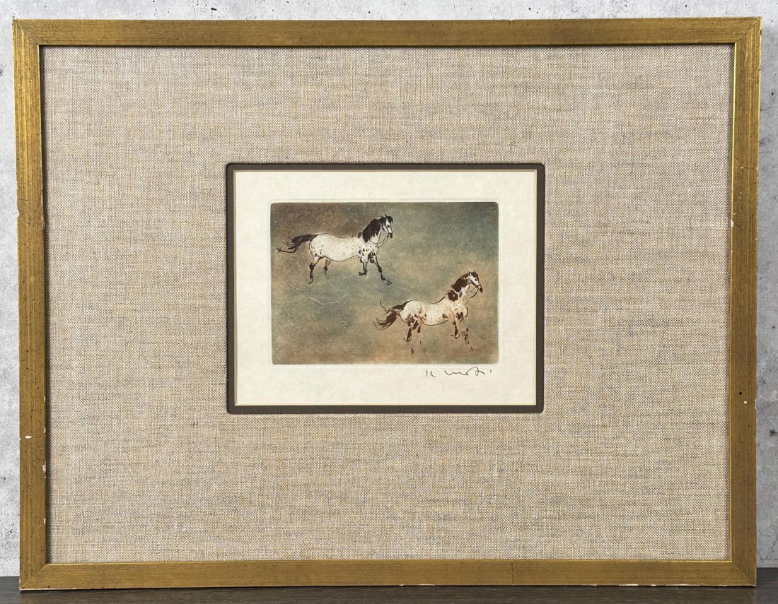 Kaiko Moti Au Crepuscule Aquatint Etching (1 of 5)