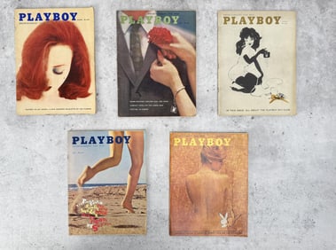 1960 Playboy Magazines