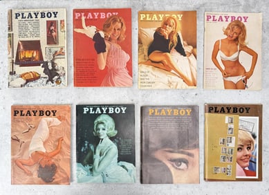 1964 Playboy Magazines
