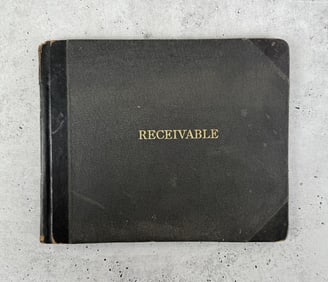 Ford Bros Montana Mining Ledger Book
