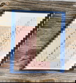Binder of Antique Historic Montana Paper Ephemera