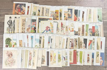 Collection of Victorian Advertising Prints