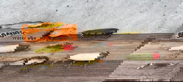 Collection of Antique Fishing Lures