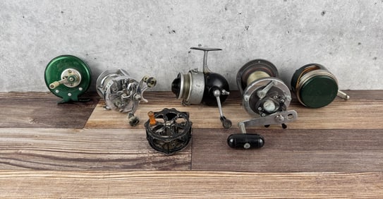 Collection of Fishing Reels