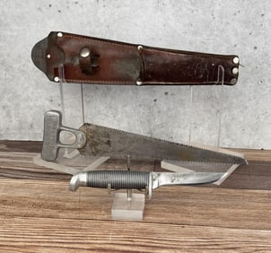 Knapp Hunting Saw Western Knife Combo