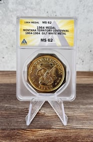 1964 Montana Territory Centennial Medal