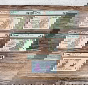 Zimbabwe High Denomination Notes