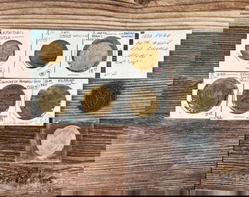 Collection Of Advertising Good Luck Tokens