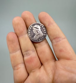1815 Capped Bust US Quarter Coin