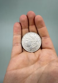 1889 P Morgan Silver Dollar