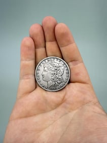 1891 P Morgan Silver Dollar