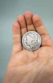 1898 S Morgan Silver Dollar