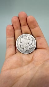 1896 O Morgan Silver Dollar
