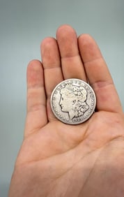 1921 S Morgan silver dollar