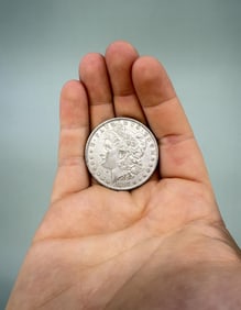 1884 P Morgan Silver Dollar