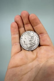 1881 O Morgan Silver Dollar