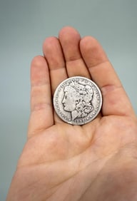 1892 O Morgan Silver Dollar