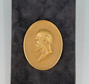 1881 President James A Garfield Peace Medal