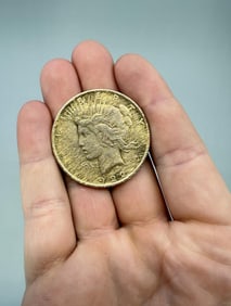 1922 D Peace Dollar