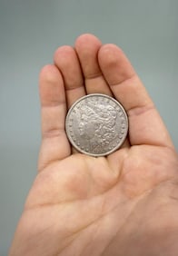 1889 P Morgan Silver Dollar