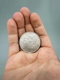 1896 P Morgan Silver Dollar