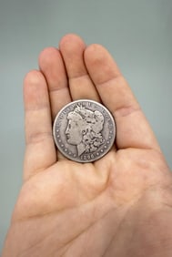 1896 O Morgan Silver Dollar