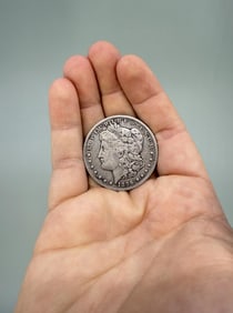 1896 O Morgan Silver Dollar