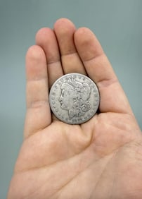 1891 O Morgan Silver Dollar