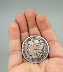1880 S Morgan Silver Dollar
