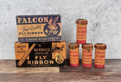 Antique Pest Control Fly Strips