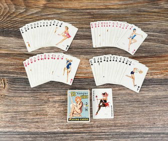 Alberto Vargas Pin Up Girls Playing Cards