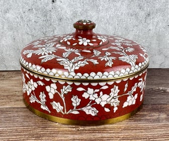 Chinese Cloisonne Enamel Box