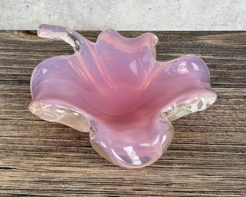 Murano Glass Four Leaf Clover Dish