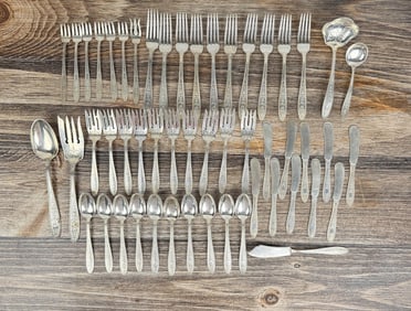 International Sterling Wedgwood Flat Ware Set
