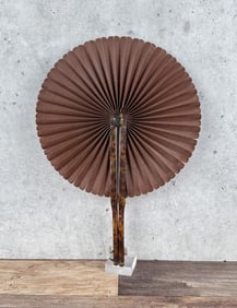Tortoise Shell Folding Hand Fan